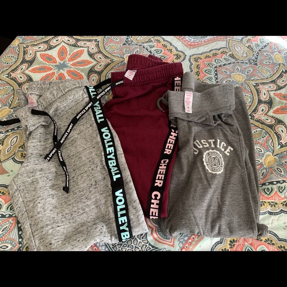 ❌SOLD❌Justice Sweatpants